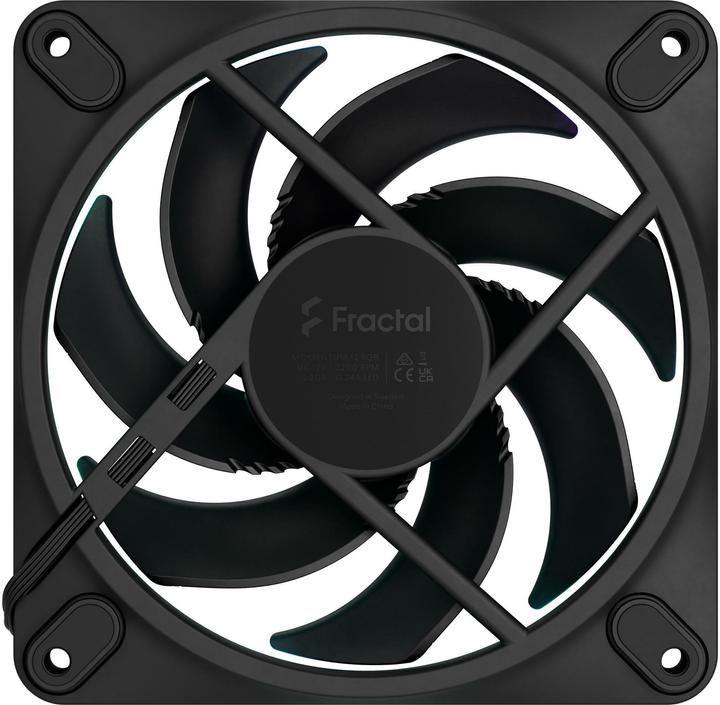 Immagine prodotto Fractal Ventilatore di boitier Momentum RGB - 12cm (Noir) (120 mm, 1 x)