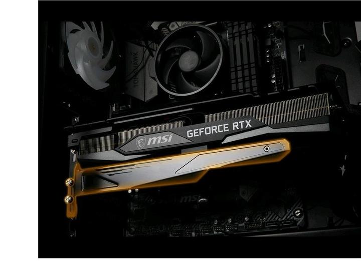 Actual product image MSI GeForce RTX 3070 Ti GAMING X TRIO 8G (8 GB)