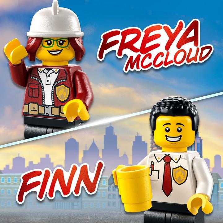 Image du produit LEGO Caserne de pompiers (60320, LEGO City)