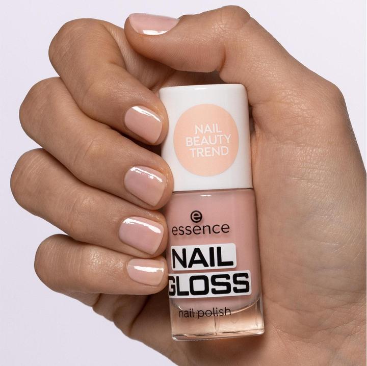 Image du produit essence Vernis à ongles Nail Gloss rose-touch (#FFC8B2 rose-touch, Vernis couleur)