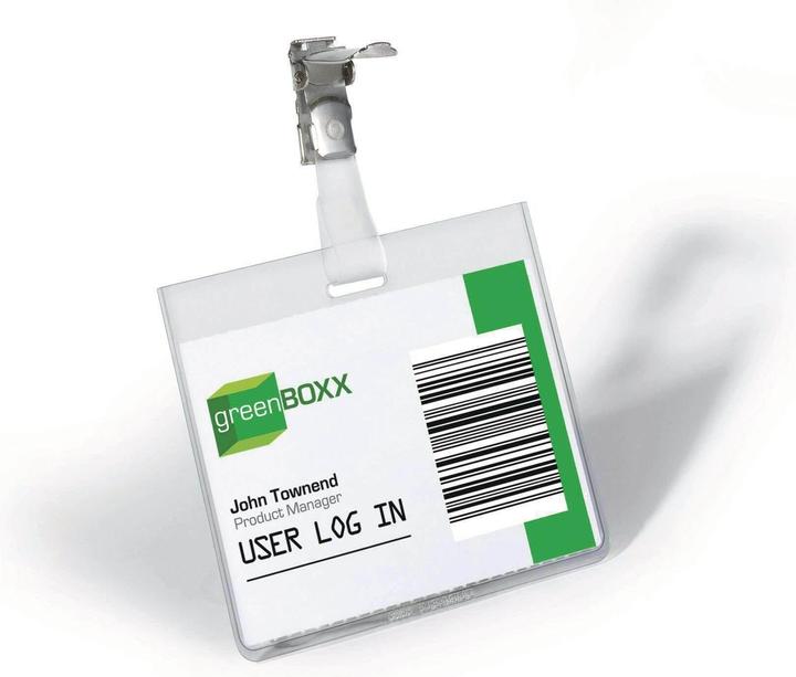 Image du produit Durable Pince pour porte-nom 90 x 60 mm