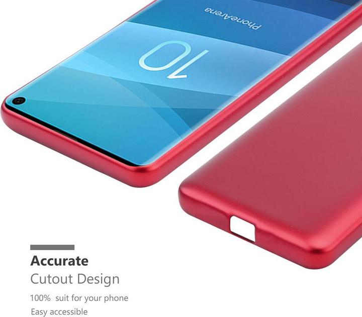 Actual product image Cadorabo Bumper TPU Matt Metallic (Samsung Galaxy S10)