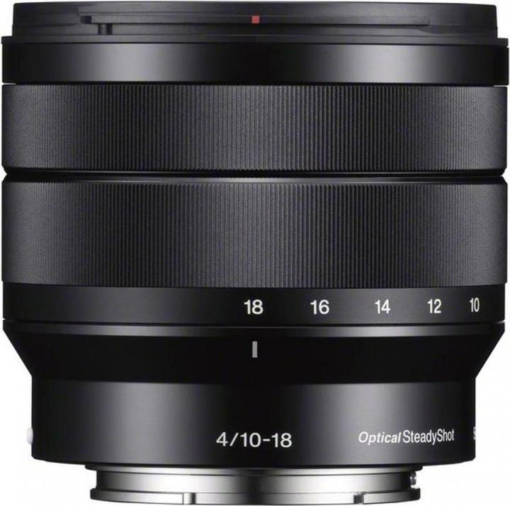 Sony Monture type E 10-18mm f/4.0 OSS (Sony E, APS-C / DX)