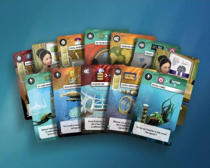 Image du produit Pegasus Underwater Cities : Set de cartes (Mini extension) (Allemand)