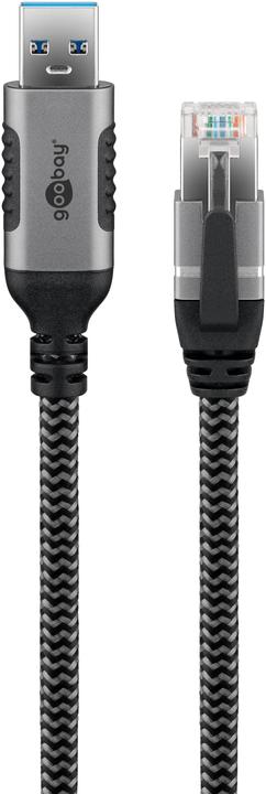 Produktbild Goobay Ethernet-Kabel USB-A auf RJ45, 1 m (USB, RJ45 (1x))