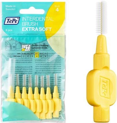 Produktbild TePe Interdentalbürsten Extra Soft ISO 4 (8 x, 0.70 mm)