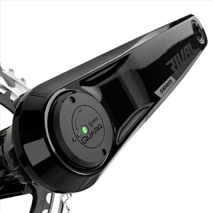 Actual product image Quarq Power Meter Crankset Rival eTap AXS 2x DUB (170 mm)