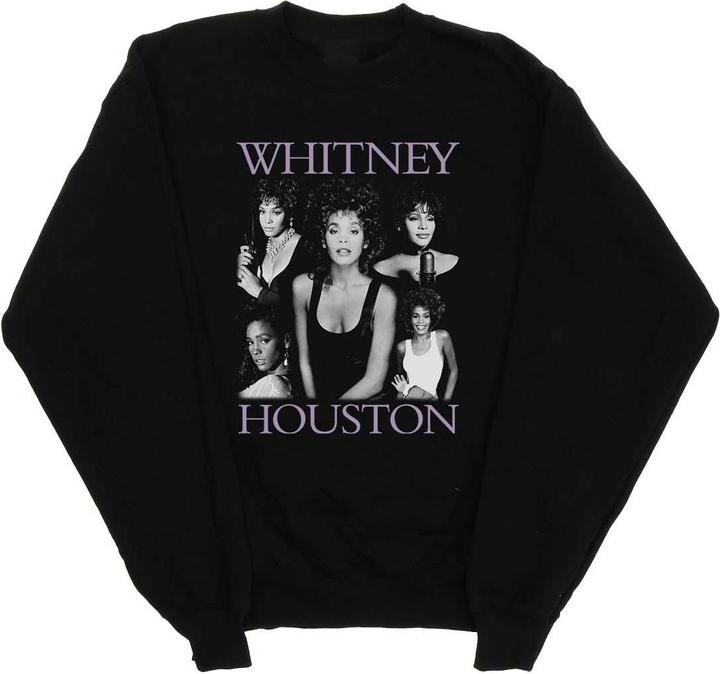 Whitney Houston Multiple Pose Sweatshirt Mädchen