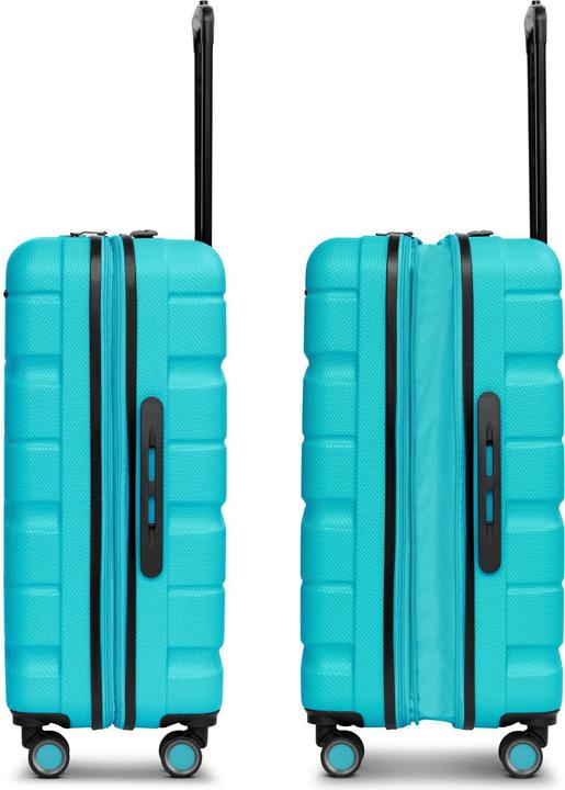 Produktbild Franky Munich 4.0 4 Rollen Kofferset 3-teilig mit Dehnfalte (199 l, XL (ab 115l))