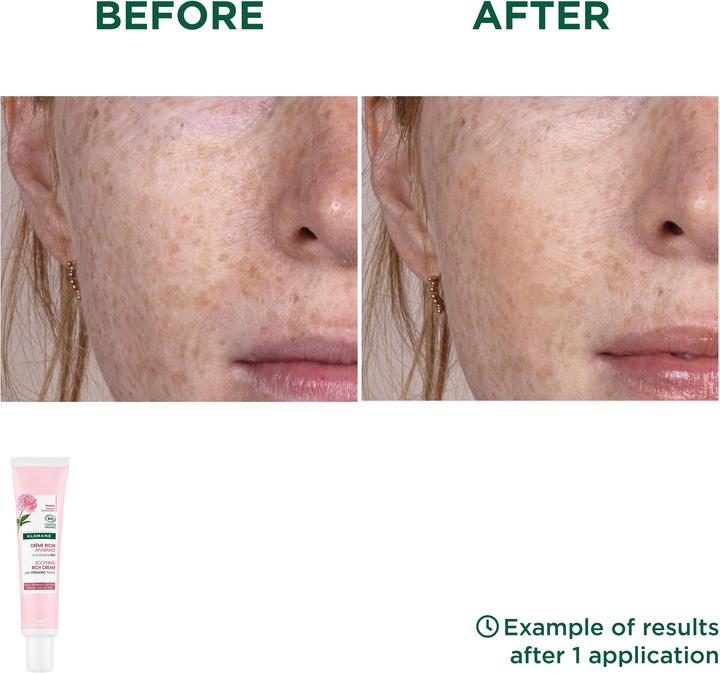 Produktbild Klorane Reichhaltige, beruhigende Creme mit BIO-Pfingstrose (40 ml, 24h Creme)
