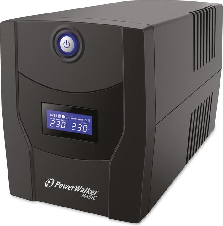 Actual product image Powerwalker UPS VI 1500 STL Schuko Line Interace (1500 VA, 900 W, Line-interactive UPS)