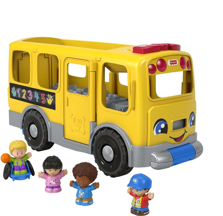 Actual product image Fisher-Price Little People Big Yellow School Bus