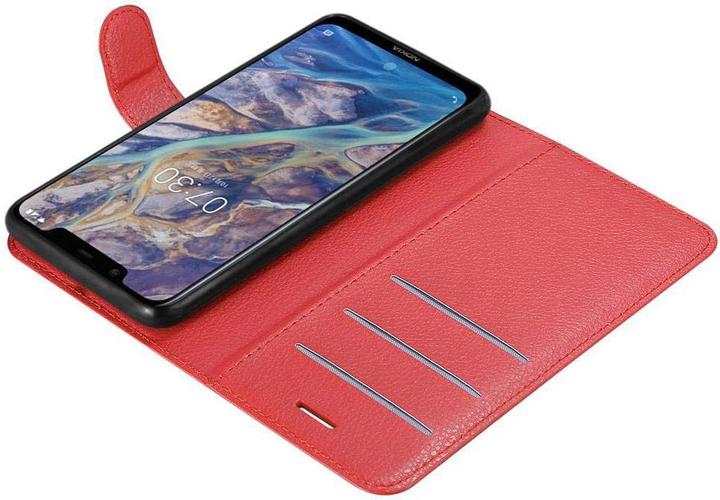 Actual product image Cadorabo Book with stand function cover (Nokia 7.1 Plus)