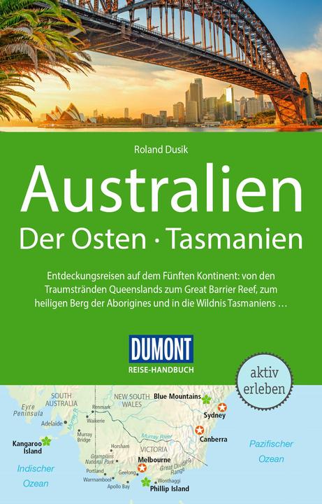 Image du produit Reise-Handbuch Reiseführer Australien, Der Osten und Tasmanien (Allemand, Roland Music, 2023)