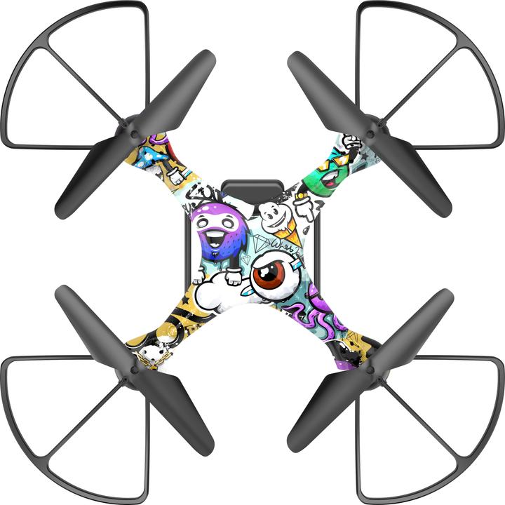 Produktbild Denver DCH-350 Kameradrohne Quadrocopter Mehrfarben 4 Rotoren 1600 mAh (22 min, 270 g, 1 Mpx)