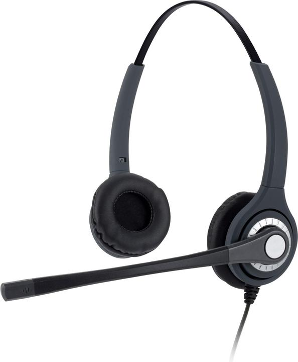 Actual product image JPL -402S-PB Headphones Wired Headband Office/Call Centre Black (ANC, Cable)