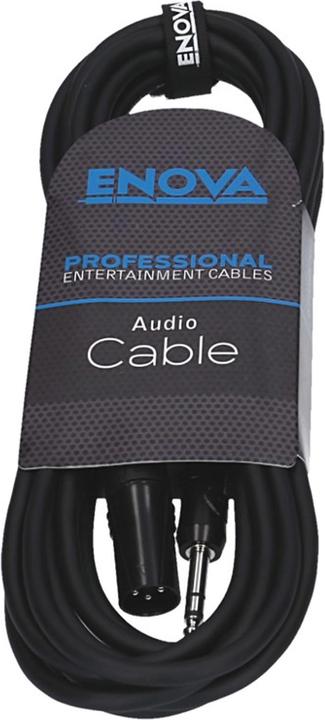Actual product image Enova XLR male to jack plug 6.35mm, 5m (5 m)