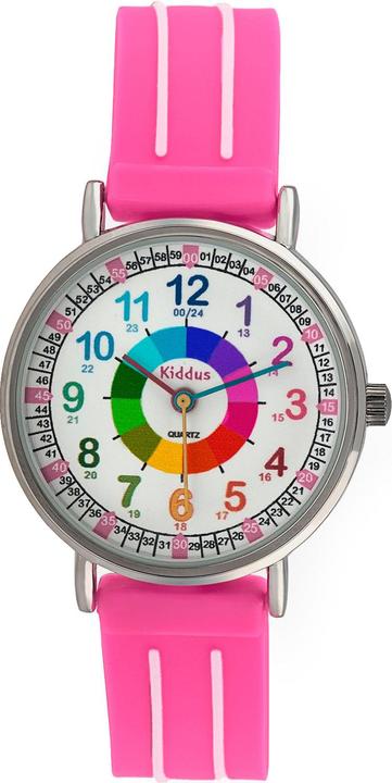 Image du produit Kiddus Time Teacher Rose (Montre analogique, 33 mm)