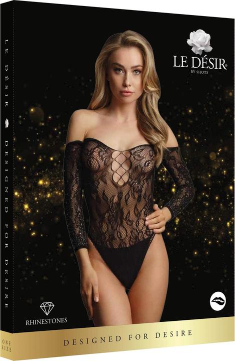 Image du produit Le Désir Wonder Rhinestone Bodysuit OS (Taille unique)