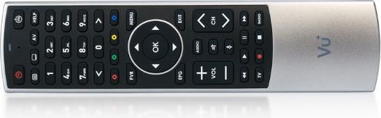 Produktbild Vu+ 8786821 Fernbedienung IR/Bluetooth Beistellgerät Drucktasten (Gerätespezifische Fernbedienung, Bluetooth)