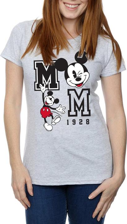 Immagine prodotto Disney Maglietta Donna/Ladies Jump And Wink Mickey Mouse Wink (XXL)
