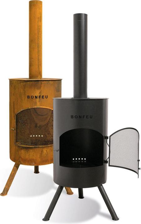 Actual product image Bonfeu BonTon 40 garden fireplace black