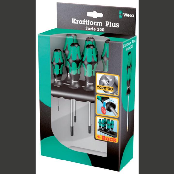 Actual product image Wera 367/6 BO Rack (Torx (TX))