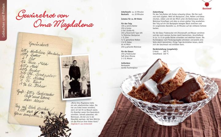 Actual product image Weihnachtsbäckerei (German, Rose flour, 2017)