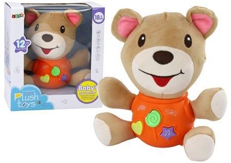 Produktbild Lean Toys Interaktiver Teddybär 23 cm (24 cm)