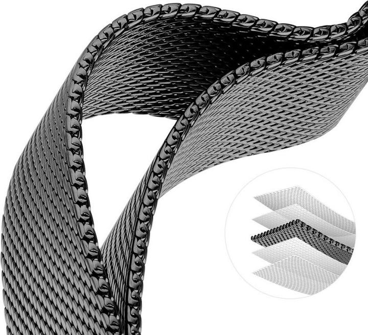 Produktbild Dux Ducis Milanese Pro Armband (45 mm, 44 mm, 42 mm, 49 mm, Edelstahl)