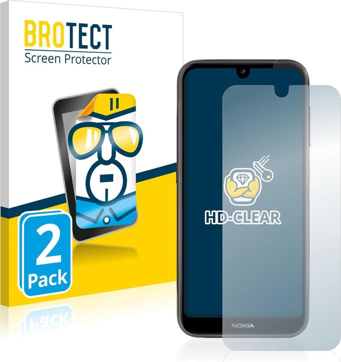 Image du produit BROTECT Protection Clair (2 pièce(s), Nokia 4.2)