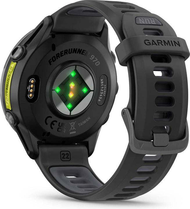 Produktbild Garmin Forerunner 970, 47mm, black/transparent (47 mm)