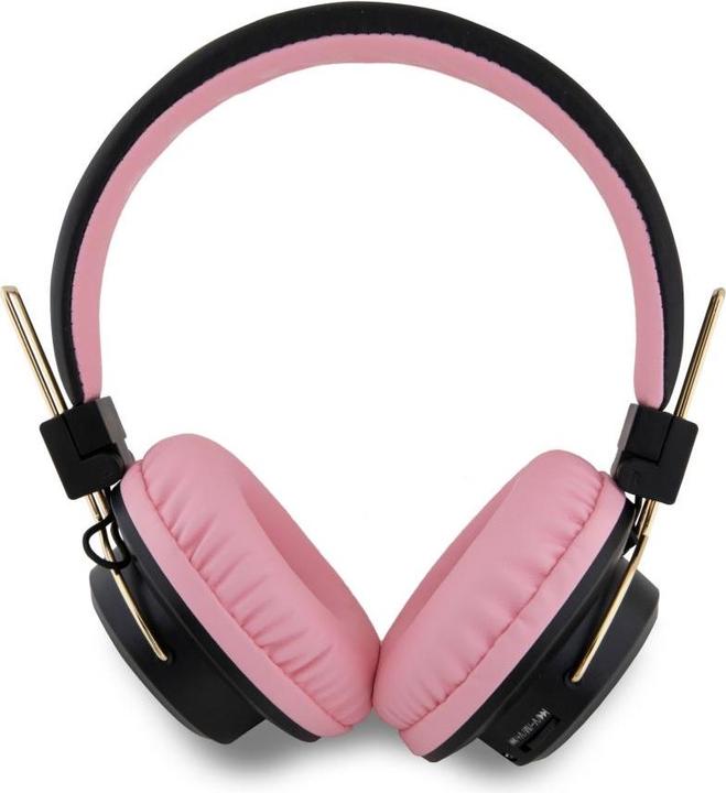 Image du produit Hello Kitty słuchawki nauszne Bluetooth HKBH9KHLMP różowe/pink Metal Logo (8 h, Sans fil)