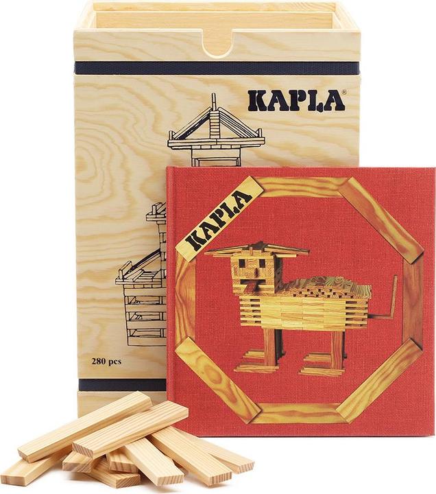 Image du produit Kapla Caisse en bois de 280 pièces.
