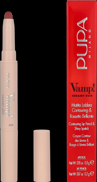 Actual product image Pupa Milano Pupa Vamp! Creamy Duo Vintage Rose 08 (008 Vintage Rose)