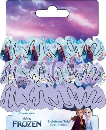 Image du produit Disney Scrunchies cheveux enfants 3 pièces congelées (Élastiques à cheveux)