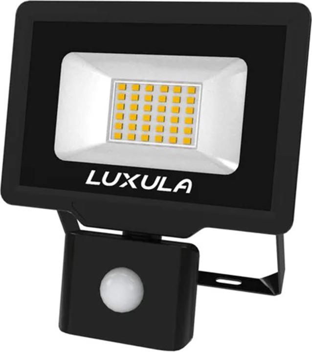 Luxula LED-Fluter mit Bewegungsmelder (3000 lm, E27, IP65)
