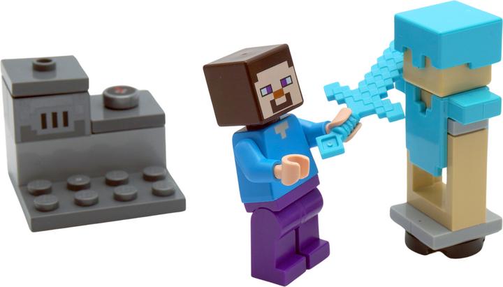 Image du produit LEGO Minecraft Steve avec une armure de diamant et une araignée - 662317 NOUVEAU! Quantité 1x (662317, LEGO Minecraft)