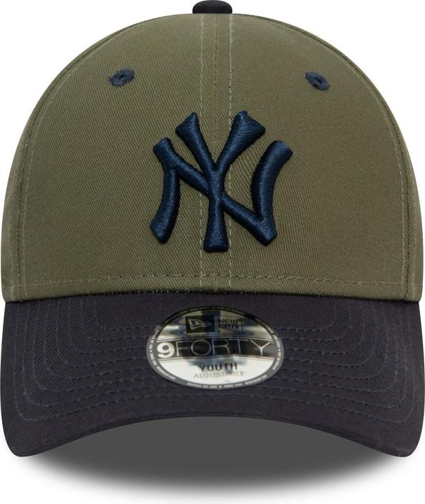 Produktbild New Era 9Forty Kinder Youth Cap - New York Yankees Oliv (55, 56, 54 C)