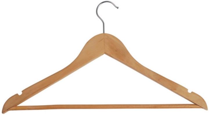 Produktbild Alba Kleiderbügel, Holz, Packung mit 25 Stück. (25 x)