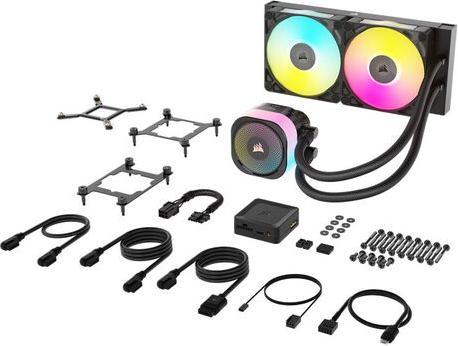 Image du produit Corsair iCUE LINK TITAN 240 RX RGB AIO, Radiateur 240mm, Refroidisseur CPU liquide