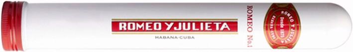 Actual product image Romeo y Julieta No. 1 Tubos (Crema)