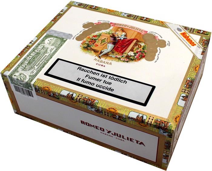 Actual product image Romeo y Julieta No. 1 Tubos (Crema)