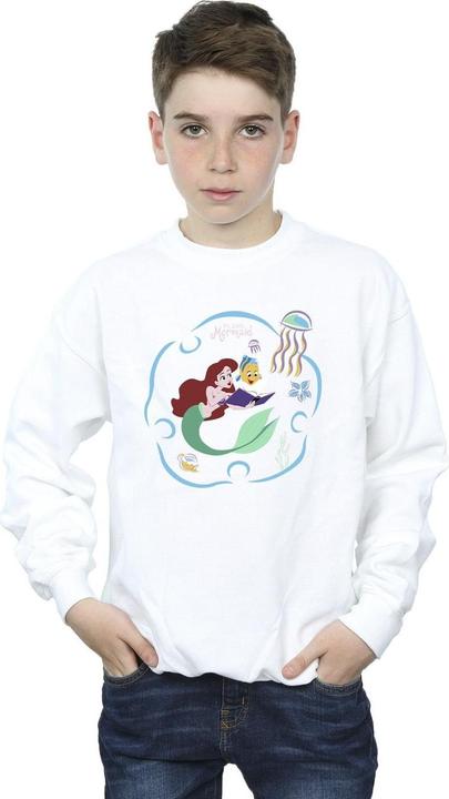 Produktbild Disney The Little Mermaid Reading A Book Sweatshirt Jungen (116)