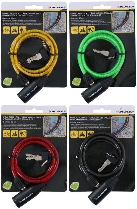 Dunlop Spiral Cable (Assortiert) (90 cm)