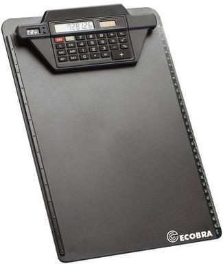 Ecobra Klemmbrett mit Rechner