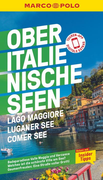 Immagine prodotto Reiseführer Oberitalienische Seen, Lago Maggiore, Luganer See, Comer See (Tedesco, Jörg Steiner, Stefanie Claus, 2024)