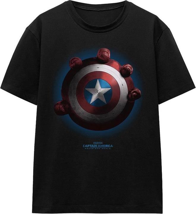 Immagine prodotto Captain America Maglietta Hulk Rosso Scudo Adulto Unisex (L)