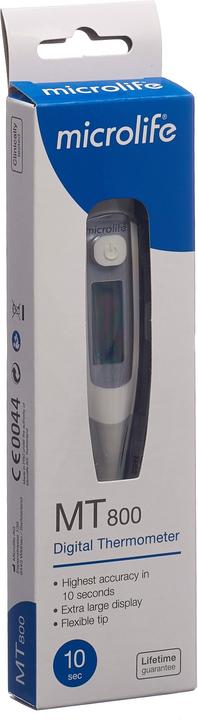 Produktbild Microlife Stab Thermometer digital flexible Spitze MT 800 10 Sekunden (Berührungslos)