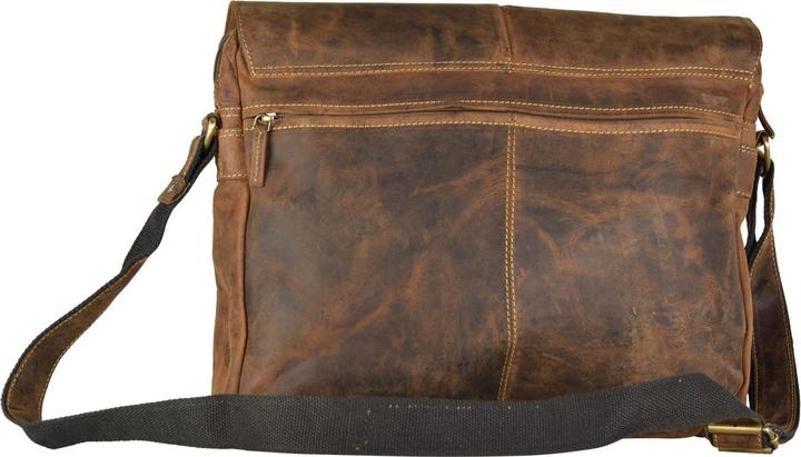 Produktbild Greenburry Vintage Revolver Bag Umhängetasche Leder 40 cm